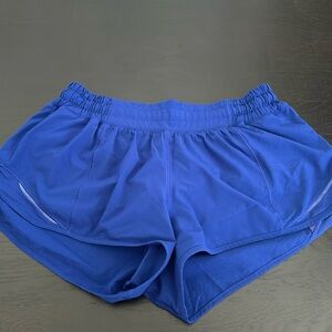 Larkspur Blue Lululemon Shorts Hotty Hot